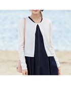 【ティアクラッセ/Tiaclasse】の【洗える】長袖サマーニットカーディガン オフホワイト|ID: prp329100004271672 ipo3291000000031984470