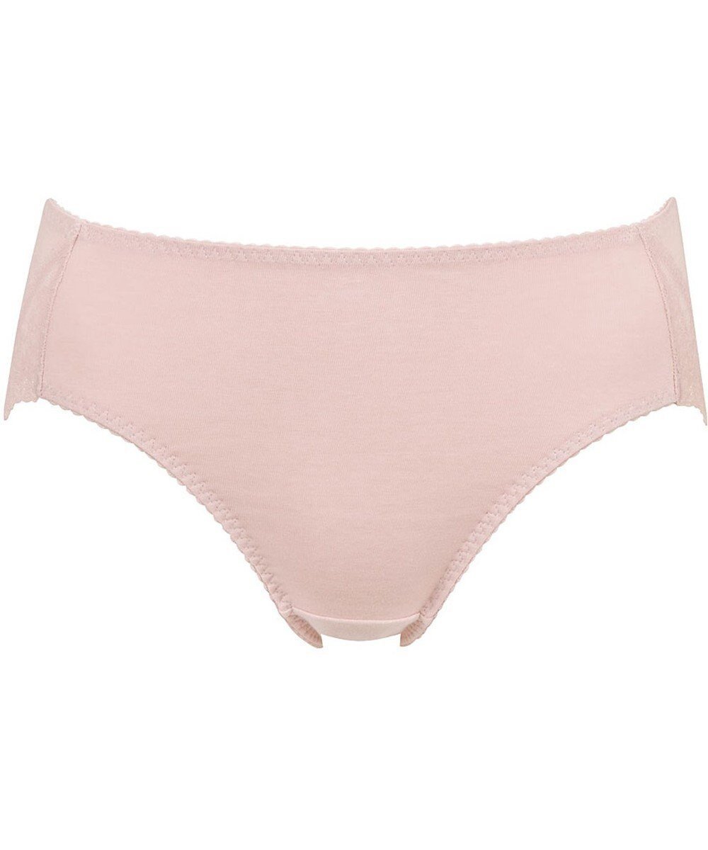 【ウィング/Wing】のショーツ 【綿の贅沢オーガニック】 オーガニックコットン混 はきこみ丈ふつう EC2110 ウイング/ワコール インテリア・キッズ・メンズ・レディースファッション・服の通販 founy(ファニー) 　ファッション　Fashion　レディースファッション　Fashion for Women　なめらか　Smooth, Silky Texture　アンダー　Underwear Essentials　オーガニック　Organic Cotton　ショーツ　Shorts, Short Pants　フィット　Fit, Slim Fit　フロント　Front, Front Design　レース　Lace, Lace Fabric　再入荷　Restock / Back in Stock　定番　Standard, Basic Item　ピーチ|ID: prp329100004271705 ipo3291000000032349068