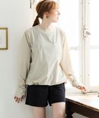 【三愛水着楽園/San-ai Resort】の【WEB限定】ラッシュガード付き4点セット水着 9号11号13号【BeachQueen(ビーチクイーン)】 ベージュ|ID: prp329100004271727 ipo3291000000032749391
