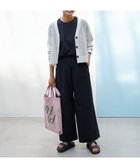 【アンフィーロ 自由区/UNFILO】の【接触冷感/UVケア/撥水】FINE MOVE ワイドパンツ [WEB限定]ネイビー|ID: prp329100004271764 ipo3291000000032571361