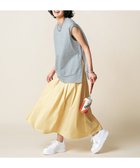 【アンフィーロ 自由区/UNFILO】のFINE MOVE タックフレアスカート ライトイエロー|ID: prp329100004271769 ipo3291000000035594642