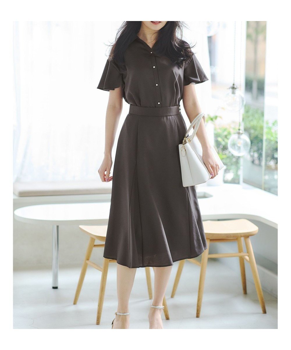 【エニィ スィス/any SiS】の【速乾・接触冷感】スムージーポリエステル フレアスカート インテリア・キッズ・メンズ・レディースファッション・服の通販 founy(ファニー) ファッション Fashion レディースファッション Fashion for Women スカート Skirts Aライン・フレアスカート A-Line & Flared Skirts おすすめ Recommended / Our Picks エレガント 上品 Elegant セットアップ Set-Up, Coordinated Outfit パール Pearl, Pearl Accent フェミニン Feminine, Girly フレア Flare, Flared 夏 Summer 春 Spring S/S・春夏 SS, Spring/Summer, Warm Season スレート|ID: prp329100004272155 ipo3291000000034323487