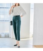 【エニィ スィス/any SiS】の【接触冷感・UVカット・撥水】クールタッチテーパード パンツ 【WEB限定】ディープグリーン|ID: prp329100004272388 ipo3291000000033188103