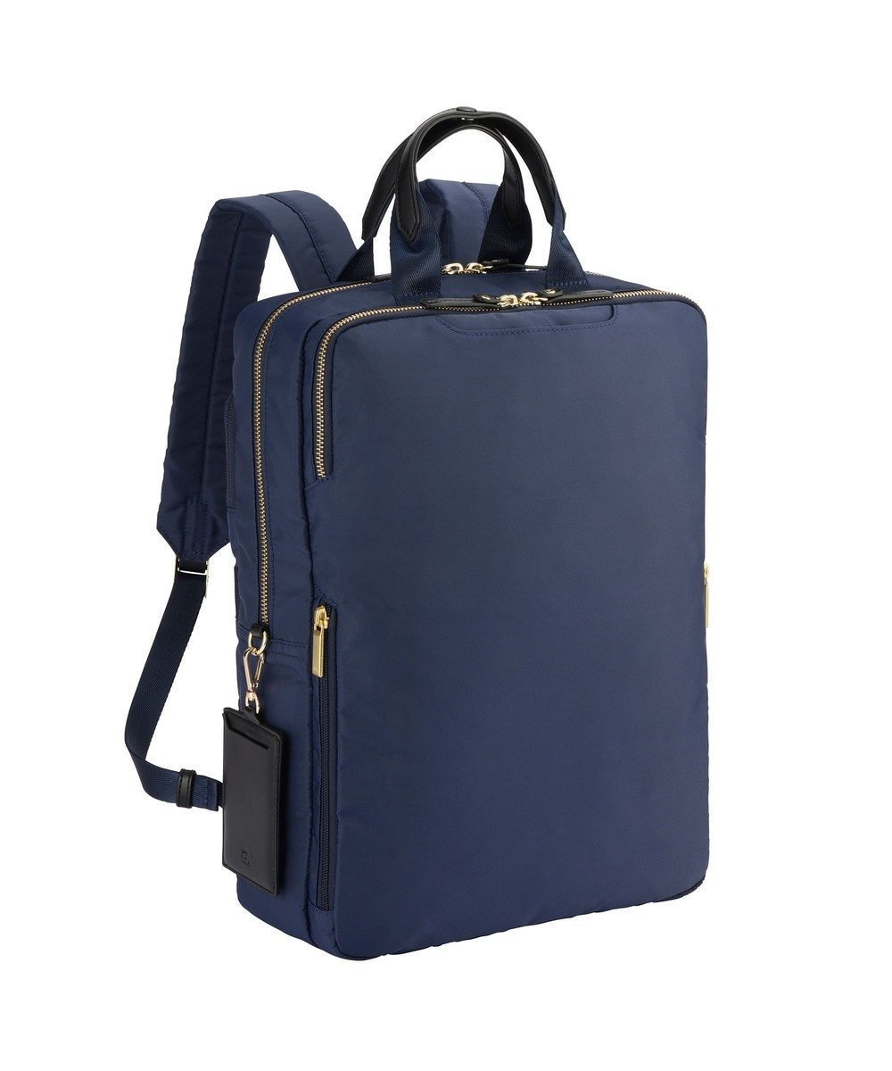 【エースバッグズアンドラゲッジ/ACE BAGS & LUGGAGE】のace. スリファム2 ビジネスリュック レディースビジネスシリーズ A4 15インチPC収納 11472 インテリア・キッズ・メンズ・レディースファッション・服の通販 founy(ファニー) 　ファッション　Fashion　レディースファッション　WOMEN　バッグ　Bag　コンパクト　Compact　傘　Umbrella　抗菌　Antibacterial　スマート　Smart　スリム　Slim　セットアップ　Set Up　ダブル　Double　ポケット　Pocket　ラップ　Wrap　リュック　Ruck Sack　ワーク　Work　スーツケース キャリーケース　Suitcase　ビジネス 仕事 通勤　Business　ネイビー|ID: prp329100004272717 ipo3291000000029684090