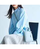 【アンフィーロ 自由区/UNFILO】のハイネックブラウス 人気、トレンドファッション・服の通販 founy(ファニー) ファッション Fashion レディースファッション Fashion for Women トップス・カットソー Cut & Sew Tops シャツ・ブラウス・オフィスカジュアル Elegant Blouses & Button-Ups 春 Spring 洗える Machine Washable カフス Cuff Design ギャザー Gathered, Ruffled 吸水 Absorbent, Quick-Dry シャーリング Shirring, Ruched シンプル Simple, Minimal スリーブ Sleeve, Long Sleeve / Short Sleeve ドレープ Drape, Draping Fabric ハイネック High Neck, Mock Neck ボトム Bottoms, Lower Wear S/S・春夏 SS, Spring/Summer, Warm Season おすすめ Recommended / Our Picks 夏 Summer thumbnail ブルー×オフストライプ|ID: prp329100004272723 ipo3291000000033647952