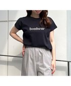 【アンフィーロ 自由区/UNFILO】の【洗える/汗ジミ防止】BEAUTY FORM ロゴ刺繍フレンチスリーブTシャツ [NEW]ブラック|ID: prp329100004273173 ipo3291000000031965196