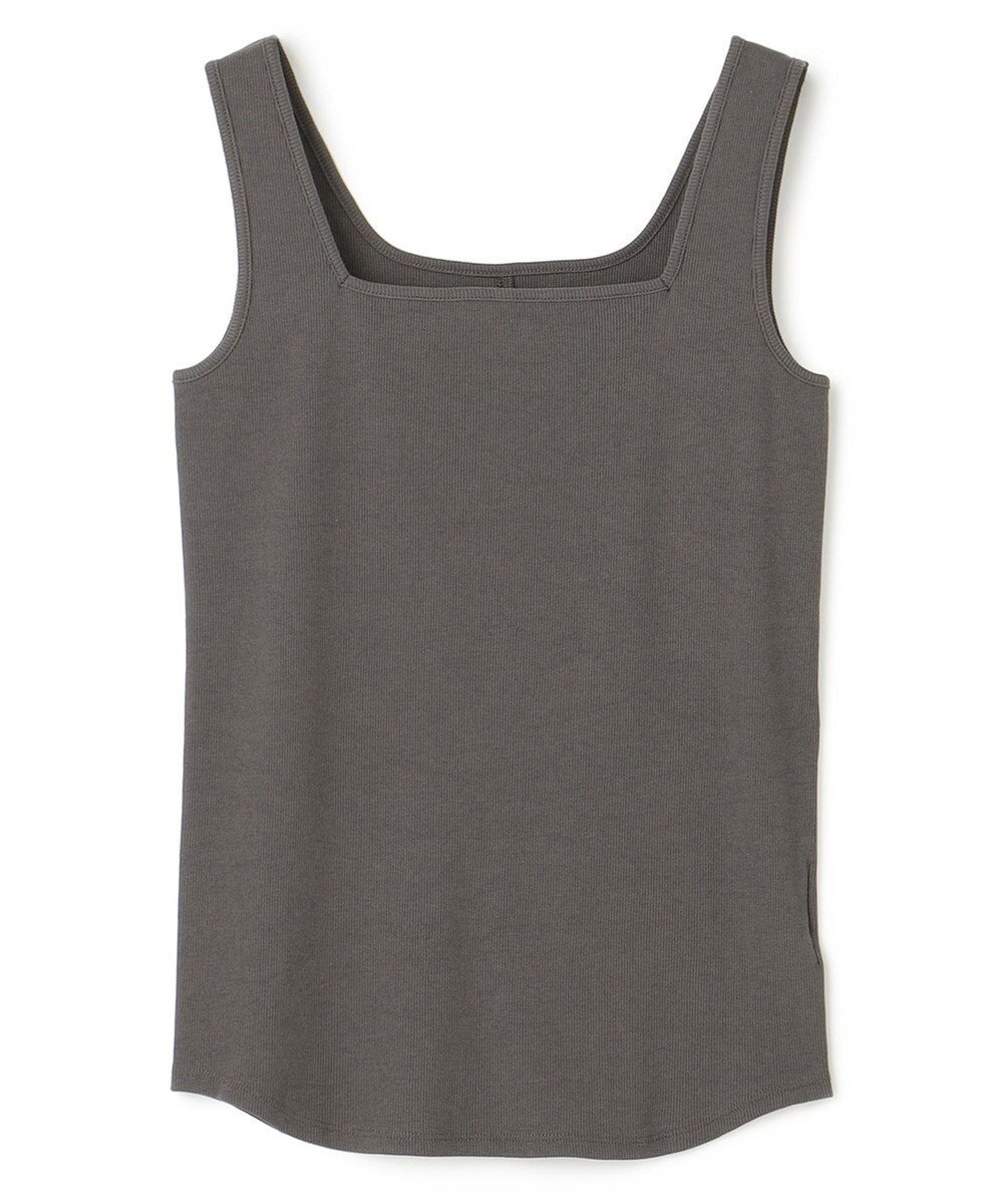 【アンフィーロ 自由区/UNFILO】の【新色登場】スクエアテレコタンクトップ インテリア・キッズ・メンズ・レディースファッション・服の通販 founy(ファニー) ファッション Fashion レディースファッション Fashion for Women トップス・カットソー Cut & Sew Tops シャツ・ブラウス・オフィスカジュアル Elegant Blouses & Button-Ups ロングTシャツ・Tシャツ Longline T-Shirts & Tees カットソー・ベーシックTシャツ Cut-and-Sewn Tops / Stretch Tees & Basics インナー Innerwear 春 Spring 洗える Machine Washable カットソー Cut and Sewn Top カーディガン Cardigan, Knitwear キャミソール Camisole, Spaghetti Strap Top 抗菌 Antibacterial, Bacteria-Resistant スクエア Square, Square Shape ストレッチ Stretch, Stretchy Fabric タンク Tank Top, Sleeveless Top デコルテ Décolleté, Neckline フィット Fit, Slim Fit S/S・春夏 SS, Spring/Summer, Warm Season 夏 Summer チャコール|ID: prp329100004273225 ipo3291000000033350312