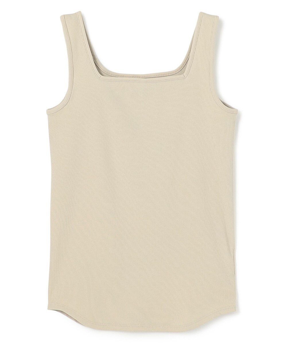 【アンフィーロ 自由区/UNFILO】の【新色登場】スクエアテレコタンクトップ インテリア・キッズ・メンズ・レディースファッション・服の通販 founy(ファニー) ファッション Fashion レディースファッション Fashion for Women トップス・カットソー Cut & Sew Tops シャツ・ブラウス・オフィスカジュアル Elegant Blouses & Button-Ups ロングTシャツ・Tシャツ Longline T-Shirts & Tees カットソー・ベーシックTシャツ Cut-and-Sewn Tops / Stretch Tees & Basics インナー Innerwear 春 Spring 洗える Machine Washable カットソー Cut and Sewn Top カーディガン Cardigan, Knitwear キャミソール Camisole, Spaghetti Strap Top 抗菌 Antibacterial, Bacteria-Resistant スクエア Square, Square Shape ストレッチ Stretch, Stretchy Fabric タンク Tank Top, Sleeveless Top デコルテ Décolleté, Neckline フィット Fit, Slim Fit S/S・春夏 SS, Spring/Summer, Warm Season 夏 Summer ベージュ|ID: prp329100004273225 ipo3291000000033350314