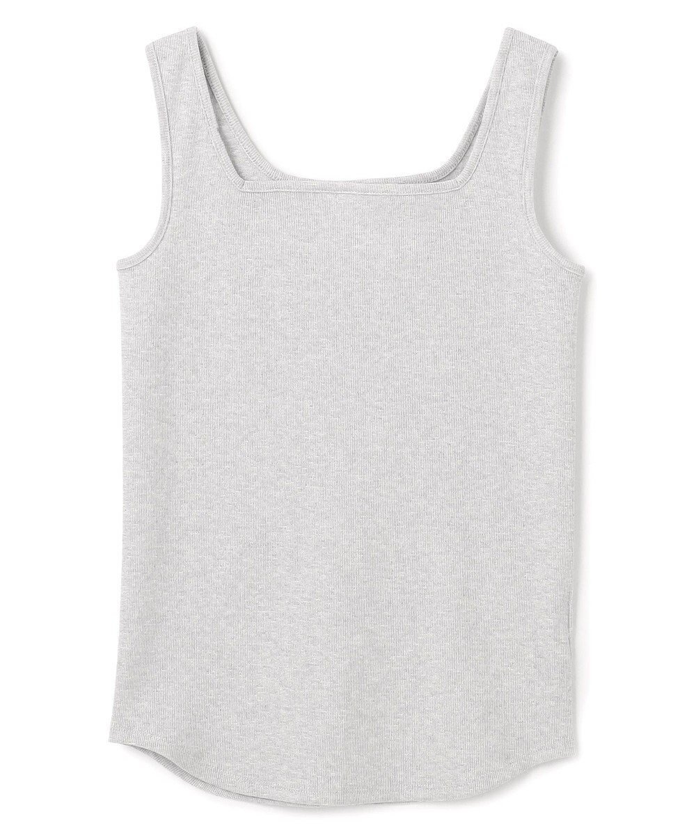 【アンフィーロ 自由区/UNFILO】の【新色登場】スクエアテレコタンクトップ インテリア・キッズ・メンズ・レディースファッション・服の通販 founy(ファニー) 　ファッション　Fashion　レディースファッション　Fashion for Women　トップス・カットソー　Cut & Sew Tops　シャツ・ブラウス・オフィスカジュアル　Elegant Blouses & Button-Ups　ロングTシャツ・Tシャツ　Longline T-Shirts & Tees　カットソー・ベーシックTシャツ　Cut-and-Sewn Tops / Stretch Tees & Basics　インナー　Innerwear　春　Spring　洗える　Machine Washable　カットソー　Cut and Sewn Top　カーディガン　Cardigan, Knitwear　キャミソール　Camisole, Spaghetti Strap Top　抗菌　Antibacterial, Bacteria-Resistant　スクエア　Square, Square Shape　ストレッチ　Stretch, Stretchy Fabric　タンク　Tank Top, Sleeveless Top　デコルテ　Décolleté, Neckline　フィット　Fit, Slim Fit　S/S・春夏　SS, Spring/Summer, Warm Season　夏　Summer　[NEW]シルバーラメ|ID: prp329100004273225 ipo3291000000033350315