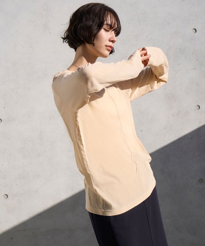 【アンフィーロ 自由区/UNFILO】の【洗える】シアーテレコTシャツ インテリア・キッズ・メンズ・レディースファッション・服の通販 founy(ファニー) https://founy.com/ ファッション Fashion レディースファッション WOMEN トップス・カットソー Tops/Tshirt シャツ/ブラウス Shirts/Blouses ロング / Tシャツ T-Shirts カットソー Cut and Sewn インナー Inner ウォッシャブル Washable カットソー Cut And Sew シンプル Simple スリーブ Sleeve ビスチェ Bustier ルーズ Loose ロング Long エレガント 上品 Elegant 夏 Summer 春 Spring S/S・春夏 Ss・Spring/Summer 洗える Washable |ID: prp329100004273229 ipo3291000000031900328