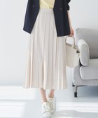 【エニィ スィス/any SiS】の【洗える】ダブルプリーツコンビ スカート アイボリー|ID: prp329100004273556 ipo3291000000035594713