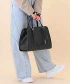 【エースバッグズアンドラゲッジ/ACE BAGS & LUGGAGE】のW .Day/Night マール ダブルハンドルトート A4ジャストサイズ 15301 ダブルアンドデイナイト ブラック|ID: prp329100004273618 ipo3291000000029707802