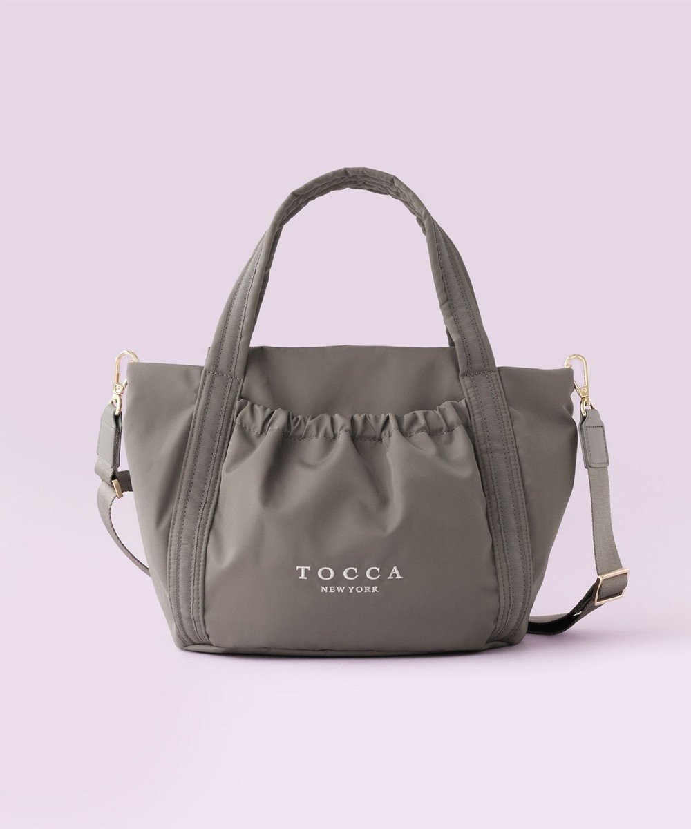 【トッカ/TOCCA】の【WEB&一部店舗限定】【撥水・サスティナブル素材】SOSTA MINIBAG ミニバッグ 人気、トレンドファッション・服の通販 founy(ファニー) 　ファッション　Fashion　レディースファッション　Fashion for Women　バッグ　Bags　ギャザー　Gathered, Ruffled　軽量　Lightweight, Ultra Light　シューズ　Shoes, Footwear　ジップ　Zip, Zipper　スポーツ　Sports, Activewear　財布　Wallet, Purse　フェミニン　Feminine, Girly　フォルム　Silhouette, Form　フロント　Front, Front Design　ポケット　Pocket, Pocket Detail　おすすめ　Recommended / Our Picks　旅行　Travel　 other-1|ID: prp329100004273650 ipo3291000000030533459