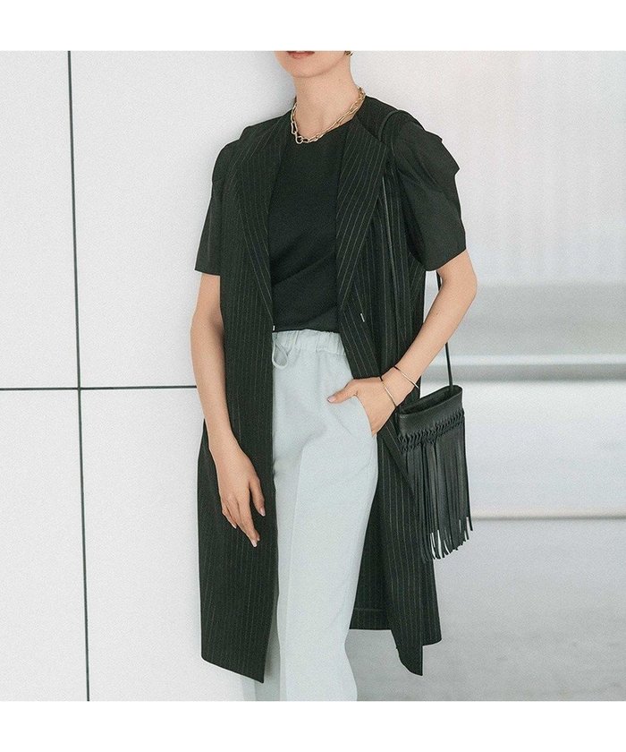 【23区/NIJYUSANKU】の【CLASSY.6月号掲載/洗える】リネンレーヨンストレッチ ジレ インテリア・キッズ・メンズ・レディースファッション・服の通販 founy(ファニー) https://founy.com/ 雑誌掲載アイテム Magazine Items ファッション雑誌 Fashion Magazines クラッシィ CLASSY. ファッション Fashion レディースファッション Ladies' Fashion Online アウター Coat Outerwear ジャケット Jackets 春 Spring 洗える Washable シンプル Simple ジャケット Jacket ストライプ Stripe ストレッチ Stretch スリット Slit セットアップ Set Up 雑誌 Magazine 定番 Standard ボトム Bottom 6月号 June Issue リネン Linen S/S・春夏 Ss・Spring/Summer 夏 Summer 2024年 2024 2024春夏・S/S Ss,Spring/Summer,2024 |ID: prp329100004273664 ipo3291000000032644212
