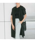 【23区/NIJYUSANKU】の【CLASSY.6月号掲載/洗える】リネンレーヨンストレッチ ジレ ブラックストライプ|ID: prp329100004273664 ipo3291000000033397576