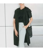 【23区/NIJYUSANKU】の【CLASSY.6月号掲載/洗える】リネンレーヨンストレッチ ジレ ブラックストライプ|ID: prp329100004273664 ipo3291000000033617651