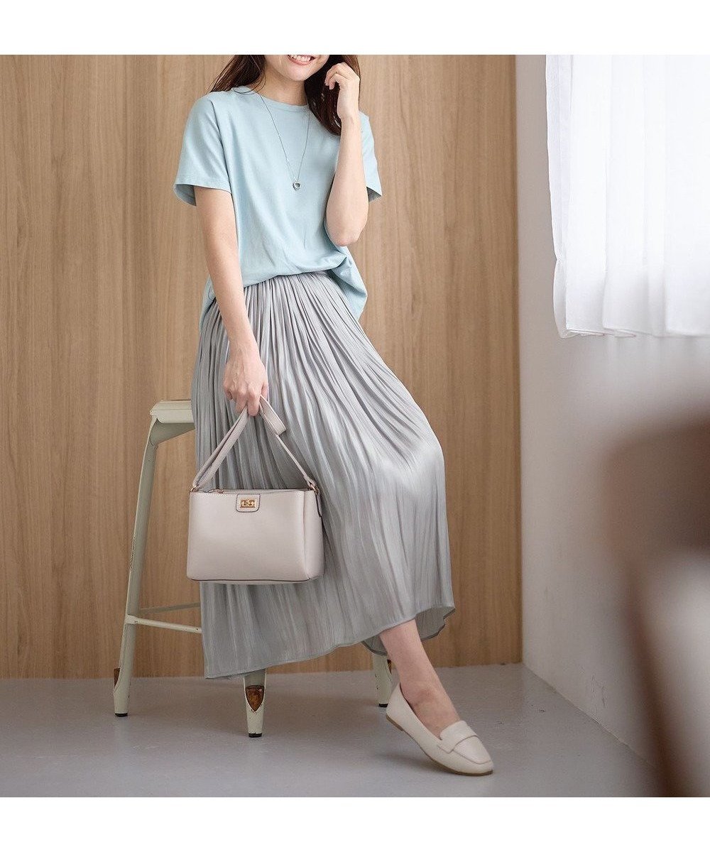【エニィファム/any FAM】の【ウエストゴム】シャイニーギャザースカート 人気、トレンドファッション・服の通販 founy(ファニー) 　ファッション　Fashion　レディースファッション　Fashion for Women　スカート　Skirts　ギャザー　Gathered, Ruffled　サテン　Satin, Glossy Fabric　シンプル　Simple, Minimal　夏　Summer　春　Spring　S/S・春夏　SS, Spring/Summer, Warm Season　 other-1|ID: prp329100004274082 ipo3291000000033588853