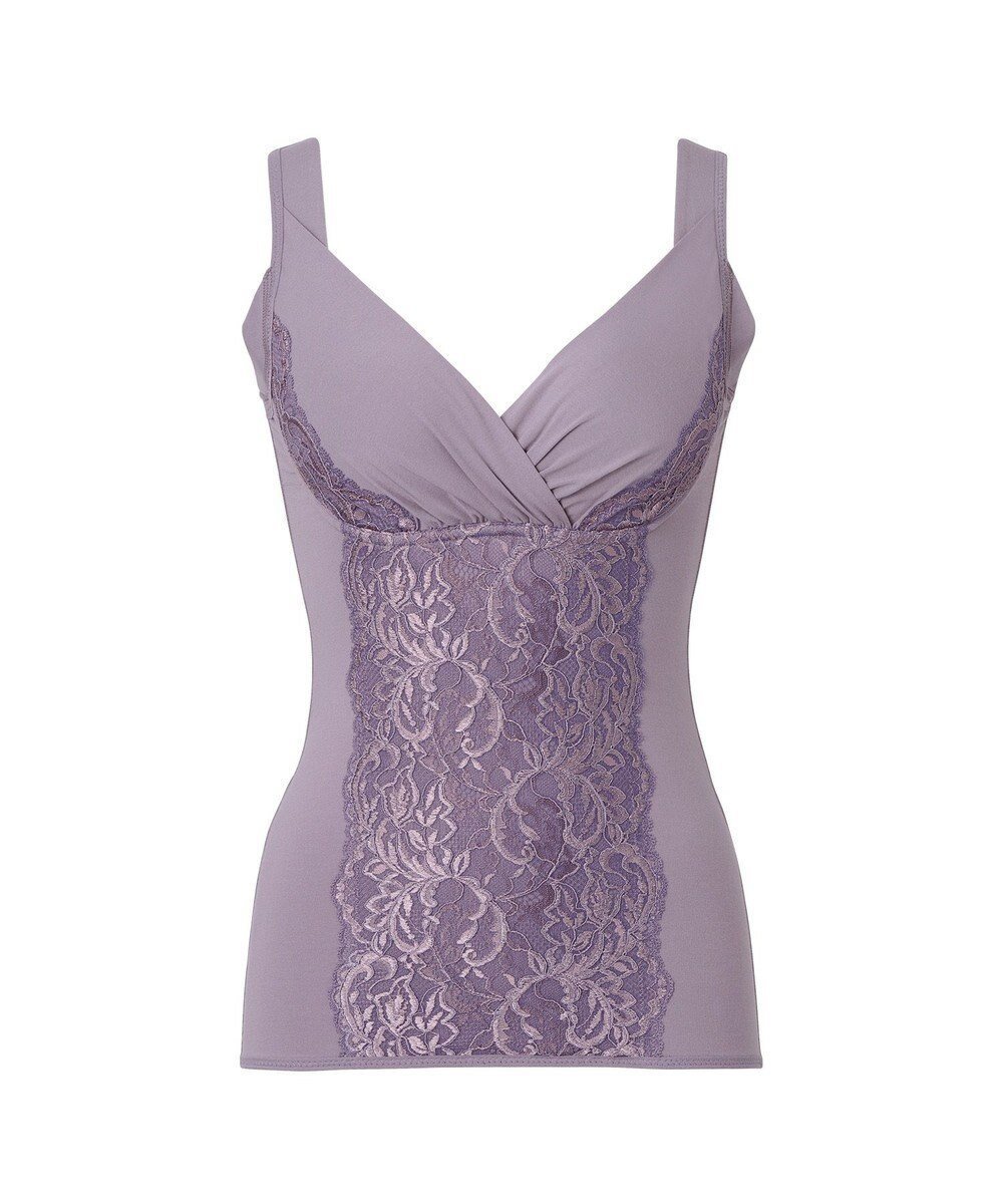 【ブラデリス ニューヨーク/BRADELIS New York】の【BRADELIS NewYork peace】綿混トリプルキャッチFITブラキャミ23 ブラデリス 補正下着 シェイパー インテリア・キッズ・メンズ・レディースファッション・服の通販 founy(ファニー) 　ファッション　Fashion　レディースファッション　WOMEN　トップス・カットソー　Tops/Tshirt　キャミソール / ノースリーブ　No Sleeves　下着・ランジェリー　Underwear　アンダーウェア　Underwear　アンダー　Under　シェイプ　Shape　ショーツ　Shorts　スーピマ　Supima　タンク　Tank　トライアングル　Triangle　トリプル　Triple　パターン　Pattern　フィット　Fit　ランジェリー　Lingerie　レース　Race　ワイヤー　Wire　おすすめ　Recommend　入学式　Entrance Ceremony　卒業式　Graduation Ceremony　結婚式　Wedding Ceremony　ミスティライラック|ID: prp329100004274119 ipo3291000000031951561