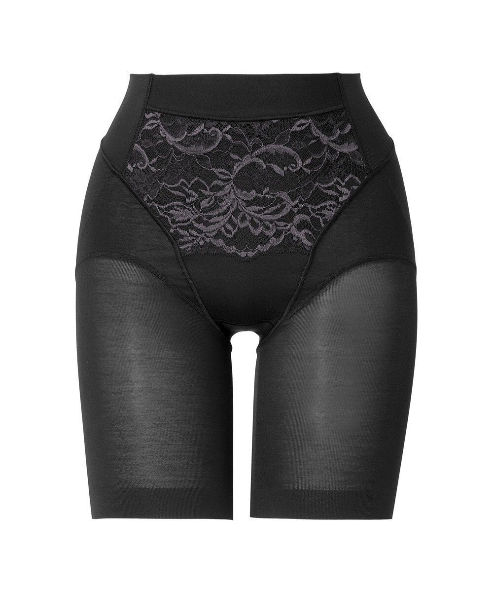 【ブラデリス ニューヨーク/BRADELIS New York】の【BRADELIS NewYork peace】綿混キャッチFITガードル23 補正下着 インテリア・キッズ・メンズ・レディースファッション・服の通販 founy(ファニー) 　ファッション　Fashion　レディースファッション　WOMEN　下着・ランジェリー　Underwear　アンダーウェア　Underwear　アンダー　Under　ギャザー　Gather　サテン　Satin　ショーツ　Shorts　スーピマ　Supima　タンブラー　Tumbler　パターン　Pattern　フィット　Fit　フラット　Flat　プリント　Print　ランジェリー　Lingerie　レース　Race　再入荷　Restock/Back In Stock/Re Arrival　おすすめ　Recommend　ブラック|ID: prp329100004274120 ipo3291000000031891798