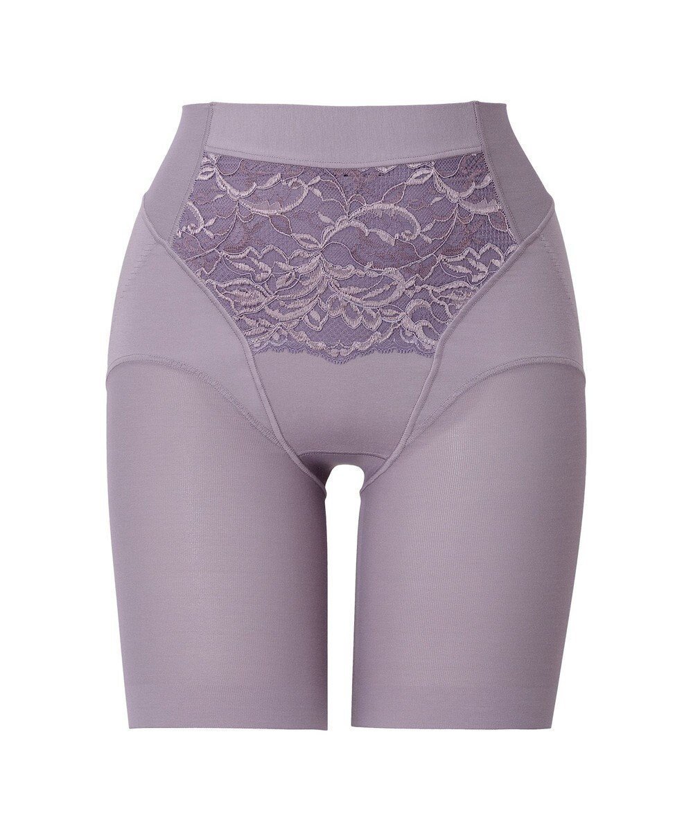 【ブラデリス ニューヨーク/BRADELIS New York】の【BRADELIS NewYork peace】綿混キャッチFITガードル23 補正下着 インテリア・キッズ・メンズ・レディースファッション・服の通販 founy(ファニー) 　ファッション　Fashion　レディースファッション　WOMEN　下着・ランジェリー　Underwear　アンダーウェア　Underwear　アンダー　Under　ギャザー　Gather　サテン　Satin　ショーツ　Shorts　スーピマ　Supima　タンブラー　Tumbler　パターン　Pattern　フィット　Fit　フラット　Flat　プリント　Print　ランジェリー　Lingerie　レース　Race　再入荷　Restock/Back In Stock/Re Arrival　おすすめ　Recommend　ミスティライラック|ID: prp329100004274120 ipo3291000000031891803