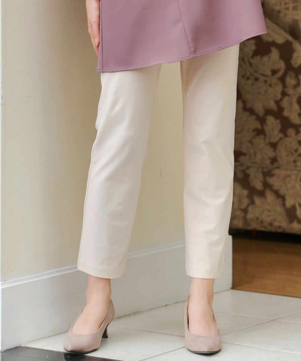 【ティアクラッセ/Tiaclasse】の【新色追加・シーズンレス・日本製】エアシルキーパンツ インテリア・キッズ・メンズ・レディースファッション・服の通販 founy(ファニー) ファッション Fashion レディースファッション Fashion for Women パンツ Pants & Trousers シルク Silk, 100% Silk ストレッチ Stretch, Stretchy Fabric ストレート Straight, Straight Cut ポケット Pocket, Pocket Detail 夏 Summer 日本製 Made In Japan S/S・春夏 SS, Spring/Summer, Warm Season A/W・秋冬 Autumn/Winter オフベージュ|ID: prp329100004274138 ipo3291000000033824959