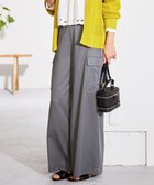 【自由区/JIYU-KU】の【洗える】テンセルツィルカーゴ パンツ グレー|ID: prp329100004274297 ipo3291000000031930047