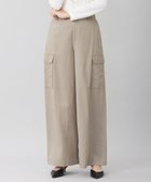 【自由区/JIYU-KU】の【洗える】テンセルツィルカーゴ パンツ カーキ|ID: prp329100004274297 ipo3291000000031930049