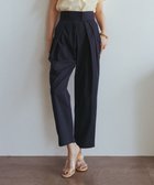 【ハッシュニュアンス/#Newans】の2タックコクーンワイドパンツ ネイビー|ID: prp329100004274334 ipo3291000000031968694