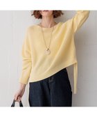 【23区/NIJYUSANKU】の【Oggi4月号掲載/洗える】ガータークロップド ニット イエロー系|ID: prp329100004274429 ipo3291000000033413182