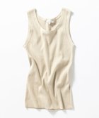 【23区/NIJYUSANKU】の【新色追加/Oggi6月号掲載】コットンリブ タンクトップ ベージュ系|ID: prp329100004274434 ipo3291000000029708875