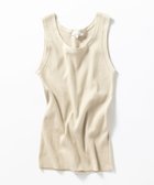 【23区/NIJYUSANKU】の【新色追加/Oggi6月号掲載】コットンリブ タンクトップ ベージュ系|ID: prp329100004274434 ipo3291000000033710866