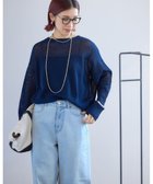 【アンフィーロ 自由区/UNFILO】の【洗える/抗菌防臭】メッシュニットプルオーバー 人気、トレンドファッション・服の通販 founy(ファニー) ファッション Fashion レディースファッション WOMEN トップス・カットソー Tops/Tshirt ニット Knit Tops プルオーバー Pullover インナー Inner ウォッシャブル Washable キャミソール Camisole スリーブ Sleeve セーター Sweater デニム Denim フェミニン Feminine ボトム Bottom ロング Long エレガント 上品 Elegant 夏 Summer 抗菌 Antibacterial 春 Spring S/S・春夏 Ss・Spring/Summer 洗える Washable thumbnail ネイビー|ID: prp329100004274469 ipo3291000000032222057