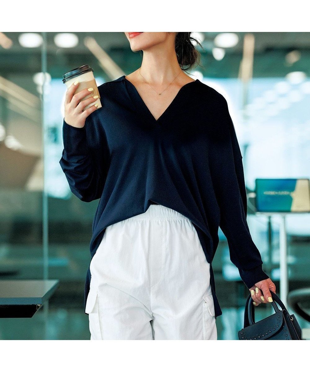 【アンフィーロ 自由区/UNFILO】のマイビューティ スキッパーニット 人気、トレンドファッション・服の通販 founy(ファニー) ファッション Fashion レディースファッション Fashion for Women トップス・カットソー Cut & Sew Tops ニット Knit Tops & Sweaters インナー Innerwear ウォッシャブル Machine Washable 春 Spring 洗える Machine Washable カーディガン Cardigan, Knitwear 今季 This Season, Current Season 抗菌 Antibacterial, Bacteria-Resistant スキッパー Skipper, Open Collar セーター Sweater, Knitwear ツイスト Tweed, Tweed Fabric トレンド Trend, Trending Now ヘムライン Hemline, Bottom Cut マニッシュ Mannish, Boyish S/S・春夏 SS, Spring/Summer, Warm Season 夏 Summer other-1|ID: prp329100004274474 ipo3291000000033713788