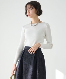 【アンフィーロ 自由区/UNFILO】 【洗える】コンパクトリブニット人気、トレンドファッション・服の通販 founy(ファニー) ファッション Fashion レディースファッション WOMEN トップス・カットソー Tops/Tshirt ニット Knit Tops ウォッシャブル Washable カーゴパンツ Cargo Pants コンパクト Compact スリット Slit セーター Sweater トレンド Trend バランス Balance フィット Fit リブニット Rib Knit ロング Long ワイド Wide 夏 Summer 春 Spring S/S・春夏 Ss・Spring/Summer 洗える Washable |ID:prp329100004274478