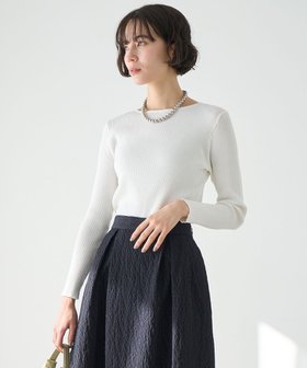 【アンフィーロ 自由区/UNFILO】 【洗える】コンパクトリブニット人気、トレンドファッション・服の通販 founy(ファニー) ファッション Fashion レディースファッション WOMEN トップス・カットソー Tops/Tshirt ニット Knit Tops ウォッシャブル Washable カーゴパンツ Cargo Pants コンパクト Compact スリット Slit セーター Sweater トレンド Trend バランス Balance フィット Fit リブニット Rib Knit ロング Long ワイド Wide 夏 Summer 春 Spring S/S・春夏 Ss・Spring/Summer 洗える Washable |ID:prp329100004274478