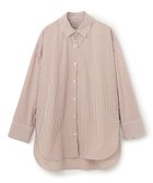 【アンフィーロ 自由区/UNFILO】のオーバーシャツ 人気、トレンドファッション・服の通販 founy(ファニー) ファッション Fashion レディースファッション Fashion for Women トップス・カットソー Cut & Sew Tops シャツ・ブラウス・オフィスカジュアル Elegant Blouses & Button-Ups ミックス Mix, Mixed Style 夏 Summer 春 Spring S/S・春夏 SS, Spring/Summer, Warm Season 羽織 Haori, Light Jacket thumbnail ブラウンストライプ|ID: prp329100004274483 ipo3291000000033713180