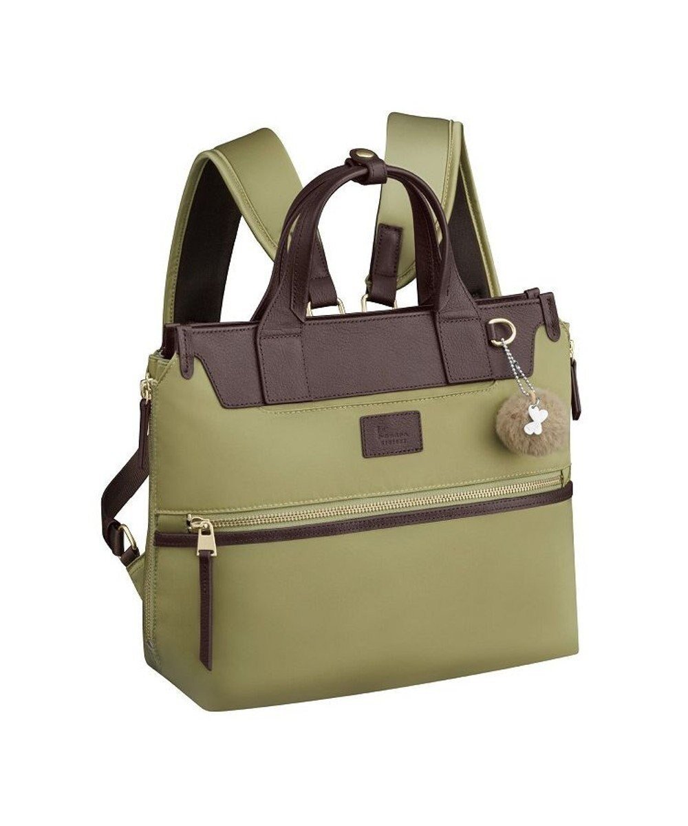 【エースバッグズアンドラゲッジ/ACE BAGS & LUGGAGE】のKanana project PJ-14 リュックサック 17314 カナナプロジェクト トートバッグ 2WAY インテリア・キッズ・メンズ・レディースファッション・服の通販 founy(ファニー) 　ファッション　Fashion　レディースファッション　WOMEN　バッグ　Bag　傘　Umbrella　抗菌　Antibacterial　トラベル　Travel　フォルム　Form　フロント　Front　ポケット　Pocket　リュック　Ruck Sack　リラックス　Relax　ピスタチオグリーン|ID: prp329100004274533 ipo3291000000029709015