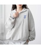 【ウィゴー/WEGO】のハーフジップBIGスウェット 人気、トレンドファッション・服の通販 founy(ファニー) ファッション Fashion レディースファッション WOMEN トップス・カットソー Tops/Tshirt パーカ Sweats スウェット Sweat 春 Spring ショート Short スウェット Sweat スマホ Smartphone デニム Denim トレンド Trend 長袖 Long Sleeve ハーフ Half ワンポイント One Point A/W・秋冬 Aw・Autumn/Winter・Fw・Fall-Winter S/S・春夏 Ss・Spring/Summer おすすめ Recommend 夏 Summer thumbnail 杢グレー|ID: prp329100004274545 ipo3291000000029709053