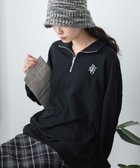 【ウィゴー/WEGO】のハーフジップBIGスウェット 人気、トレンドファッション・服の通販 founy(ファニー) ファッション Fashion レディースファッション WOMEN トップス・カットソー Tops/Tshirt パーカ Sweats スウェット Sweat 春 Spring ショート Short スウェット Sweat スマホ Smartphone デニム Denim トレンド Trend 長袖 Long Sleeve ハーフ Half ワンポイント One Point A/W・秋冬 Aw・Autumn/Winter・Fw・Fall-Winter S/S・春夏 Ss・Spring/Summer おすすめ Recommend 夏 Summer thumbnail ブラック|ID: prp329100004274545 ipo3291000000029709054