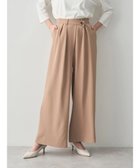 【イェッカ ヴェッカ/YECCA VECCA】のウエストデザインタックパンツ Beige|ID: prp329100004274640 ipo3291000000029709209