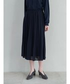 【イェッカ ヴェッカ/YECCA VECCA】のAS.プリーツシフォンスカート Navy|ID: prp329100004274651 ipo3291000000029709228