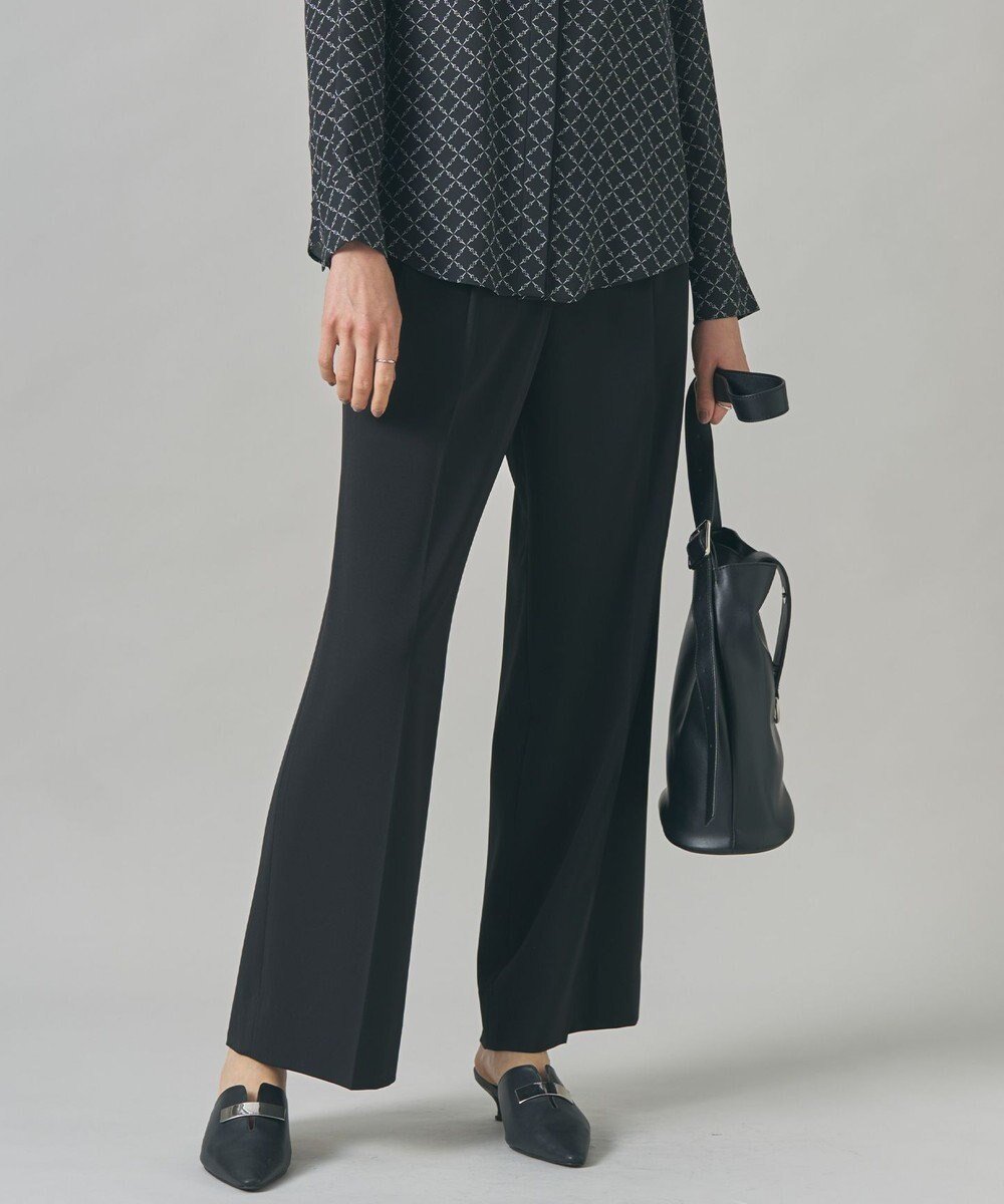 【アイシービー/iCB】の【新色追加・防シワ・速乾・洗える】Fied ワイドパンツ インテリア・キッズ・メンズ・レディースファッション・服の通販 founy(ファニー) 　ファッション　Fashion　レディースファッション　Fashion for Women　パンツ　Pants & Trousers　洗える　Machine Washable　ジャケット　Jacket, Outerwear　スタイリッシュ　Stylish, Fashionable　ストレッチ　Stretch, Stretchy Fabric　スマート　Smart, Elegant　スーツ　Suit, Formalwear　セットアップ　Set-Up, Coordinated Outfit　センター　Center, Center Line　チェック　Check, Plaid, Tartan　人気　Popular, Best Seller　ラップ　Wrap, Wrap Design　ワイド　Wide, Wide Fit　A/W・秋冬　Autumn/Winter　S/S・春夏　SS, Spring/Summer, Warm Season　夏　Summer　セレモニー　Ceremony　ビジネス 仕事 通勤　Business / Work / Commuting　ブラック系|ID: prp329100004274696 ipo3291000000034271497