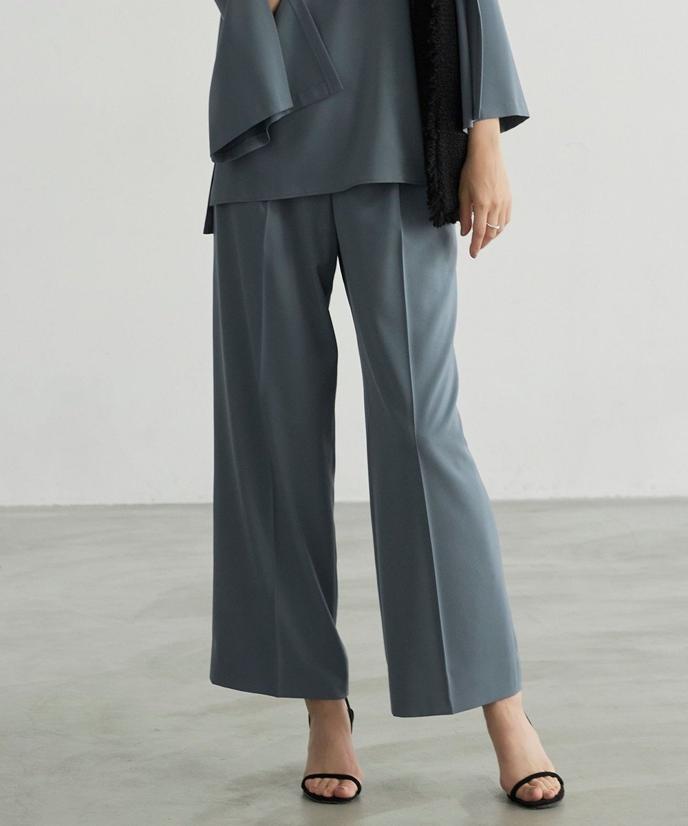 【アイシービー/iCB】の【新色追加・防シワ・速乾・洗える】Fied ワイドパンツ インテリア・キッズ・メンズ・レディースファッション・服の通販 founy(ファニー) 　ファッション　Fashion　レディースファッション　Fashion for Women　パンツ　Pants & Trousers　洗える　Machine Washable　ジャケット　Jacket, Outerwear　スタイリッシュ　Stylish, Fashionable　ストレッチ　Stretch, Stretchy Fabric　スマート　Smart, Elegant　スーツ　Suit, Formalwear　セットアップ　Set-Up, Coordinated Outfit　センター　Center, Center Line　チェック　Check, Plaid, Tartan　人気　Popular, Best Seller　ラップ　Wrap, Wrap Design　ワイド　Wide, Wide Fit　A/W・秋冬　Autumn/Winter　S/S・春夏　SS, Spring/Summer, Warm Season　夏　Summer　セレモニー　Ceremony　ビジネス 仕事 通勤　Business / Work / Commuting　ブルーグレー系|ID: prp329100004274696 ipo3291000000034271508