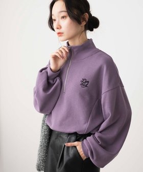 【ウィゴー/WEGO】の【新色追加】ドロストデザインハーフZIPスウェット 人気、トレンドファッション・服の通販 founy(ファニー) ファッション Fashion レディースファッション WOMEN トップス・カットソー Tops/Tshirt パーカ Sweats スウェット Sweat 春 Spring 秋 Autumn/Fall ショート Short スウェット Sweat スマホ Smartphone ハーフ Half ロング Long ワンポイント One Point 冬 Winter S/S・春夏 Ss・Spring/Summer 再入荷 Restock/Back In Stock/Re Arrival おすすめ Recommend 夏 Summer |ID:prp329100004274806