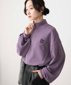 【ウィゴー/WEGO】の【新色追加】ドロストデザインハーフZIPスウェット 人気、トレンドファッション・服の通販 founy(ファニー) ファッション Fashion レディースファッション WOMEN トップス・カットソー Tops/Tshirt パーカ Sweats スウェット Sweat 春 Spring 秋 Autumn/Fall ショート Short スウェット Sweat スマホ Smartphone ハーフ Half ロング Long ワンポイント One Point 冬 Winter S/S・春夏 Ss・Spring/Summer 再入荷 Restock/Back In Stock/Re Arrival おすすめ Recommend 夏 Summer thumbnail パープルその他|ID: prp329100004274806 ipo3291000000030267411