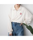 【ウィゴー/WEGO】の【新色追加】ドロストデザインハーフZIPスウェット 人気、トレンドファッション・服の通販 founy(ファニー) ファッション Fashion レディースファッション WOMEN トップス・カットソー Tops/Tshirt パーカ Sweats スウェット Sweat 春 Spring 秋 Autumn/Fall ショート Short スウェット Sweat スマホ Smartphone ハーフ Half ロング Long ワンポイント One Point 冬 Winter S/S・春夏 Ss・Spring/Summer 再入荷 Restock/Back In Stock/Re Arrival おすすめ Recommend 夏 Summer thumbnail オフホワイト|ID: prp329100004274806 ipo3291000000030267412