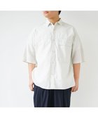 【ホワイトメイルズ/WHITE MAILS】の【UNISEX】COTTON PAPER COMPACT POPLIN OVERSIZED シャツ オフホワイト|ID: prp329100004274809 ipo3291000000029691613