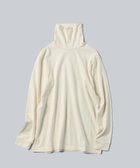 【ホワイトメイルズ/WHITE MAILS】の【UNISEX】COTTON PAPER HIGH STRETCH タートルネックプルオーバー オフホワイト|ID: prp329100004274837 ipo3291000000029691728