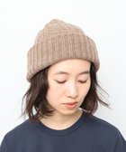 【ホワイトメイルズ/WHITE MAILS】の【UNISEX】WOOL PAPER DOUBLE KNIT ケーブルビーニー モカ|ID: prp329100004274848 ipo3291000000029820823