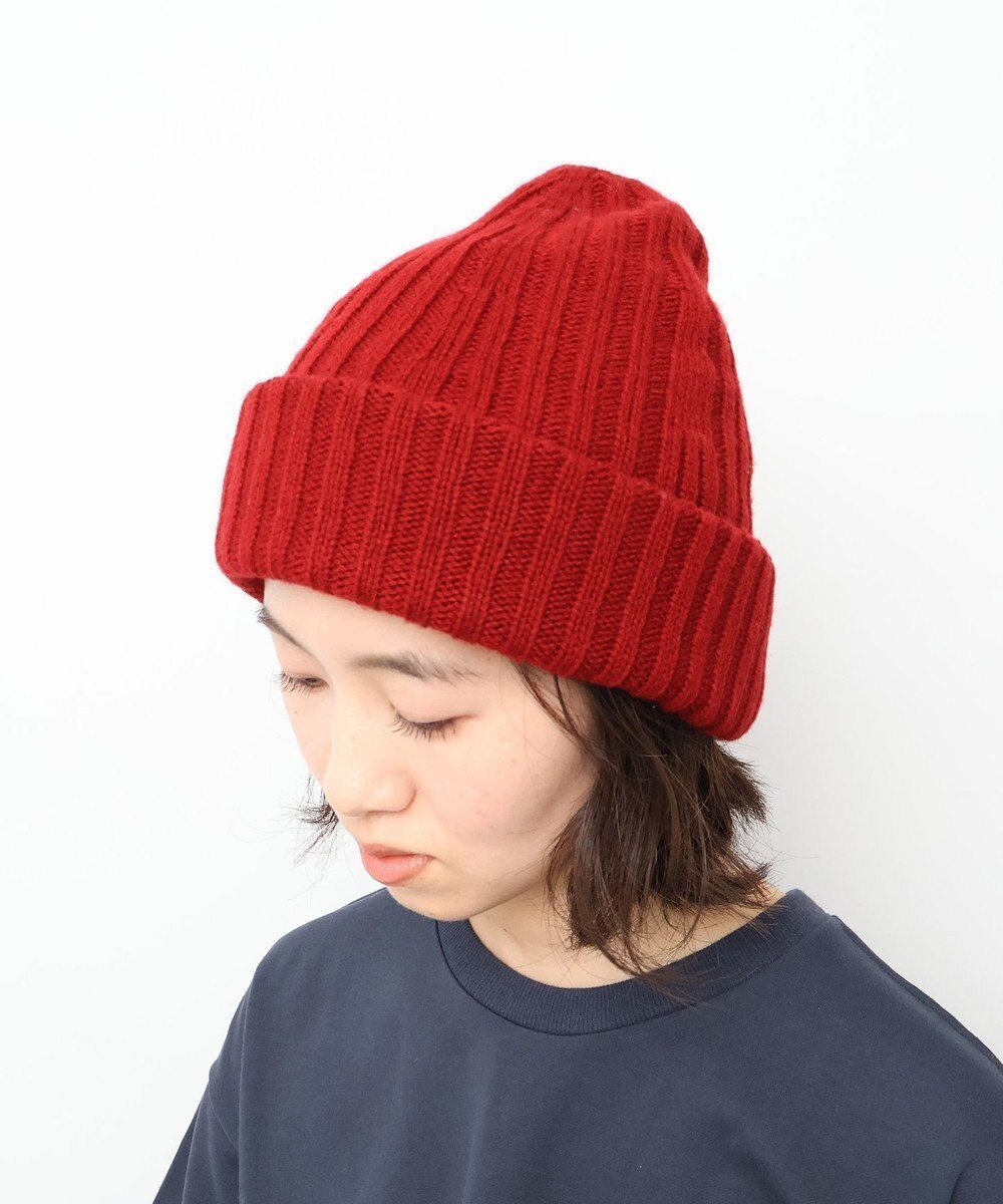 【ホワイトメイルズ/WHITE MAILS】の【UNISEX】WOOL PAPER DOUBLE KNIT リブビーニー インテリア・キッズ・メンズ・レディースファッション・服の通販 founy(ファニー) 　ファッション　Fashion　レディースファッション　WOMEN　トップス・カットソー　Tops/Tshirt　ニット　Knit Tops　帽子　Hats　キャップ　Cap　吸水　Water Absorption　抗菌　Antibacterial　軽量　Lightweight　ダブル　Double　フェイス　Face　ホールガーメント　Whole Garment　帽子　Hat　ユニセックス　Unisex　ワイドリブ　Wide Rib　冬　Winter　NEW・新作・新着・新入荷　New Arrivals　夏　Summer　レッド|ID: prp329100004274850 ipo3291000000029820848